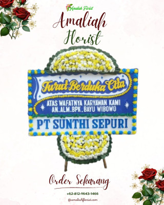 Papan Bunga Duka di Lubuklinggau Ilir