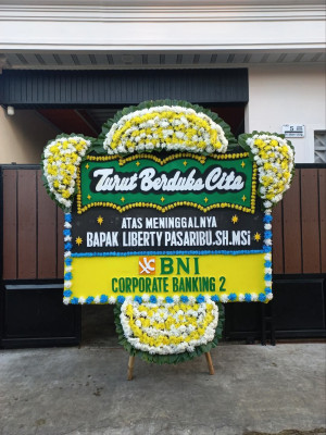 Papan Bunga Duka di Lubuklinggau Ilir