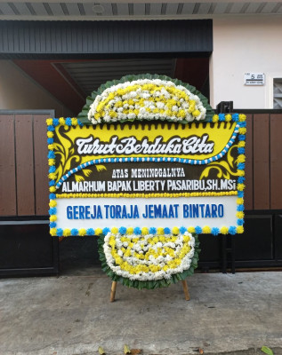 Papan Bunga Duka di Lubuklinggau Ilir
