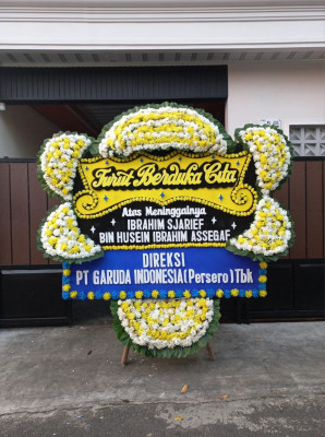 Papan Bunga Duka di Lubuklinggau Ilir