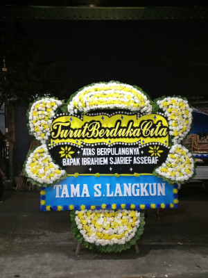 Papan Bunga Duka di Lubuklinggau Ilir