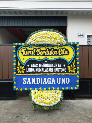 Papan Bunga Duka di Lubuklinggau Ilir